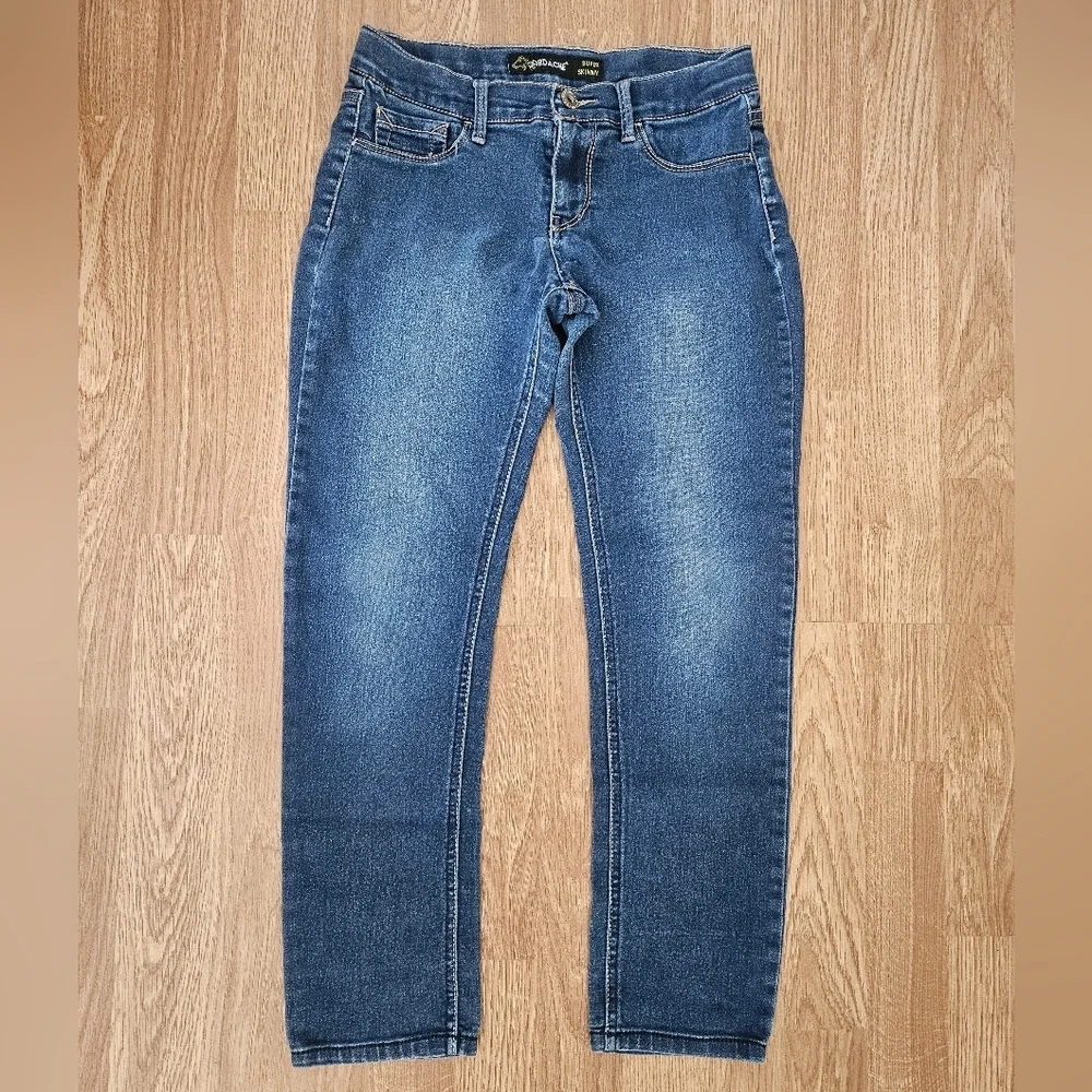 Jordache Super Skinny Girl's Blue Jeans